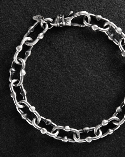 Silver bracelet HURDLE