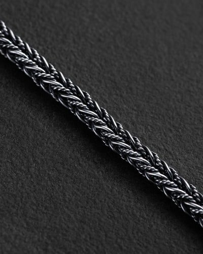 Silver bracelet INTRECCIO
