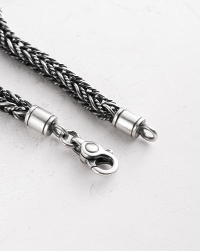 Silver bracelet INTRECCIO