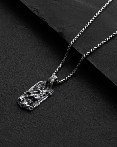 Silver pendant SAINT MICHAEL mini