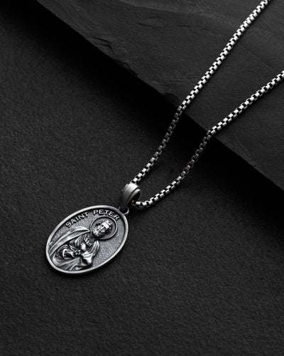 Silver pendant SAINT PETER