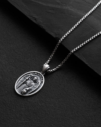 Silver pendant SAINT RAPHAEL