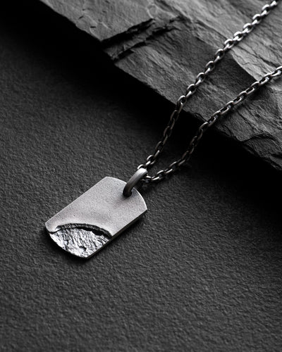 Silver pendant FAULT