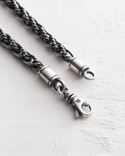 Silver bracelet ENTWINED