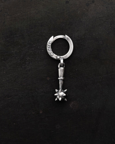 Pendiente individual de plata MACE — imagen de producto 3