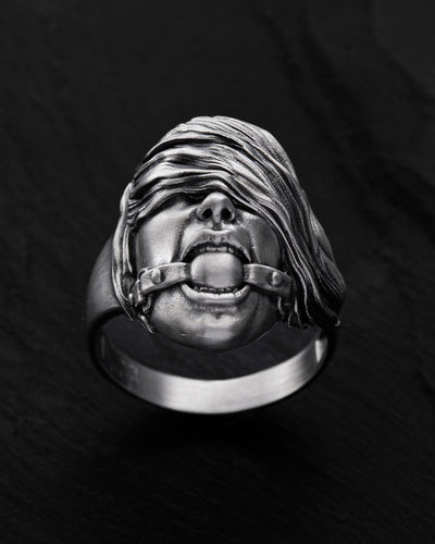Silverring SUBMISSIVE – produktbild 3