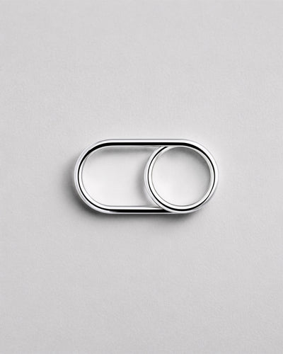 Silver ring DOUBLE (two-finger)