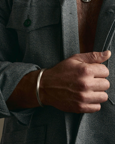 Brazalete de plata MOVEMENT — imagen principal