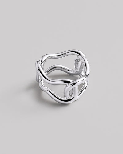 Silver ring SILHOUETTE