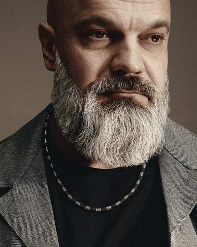 Silberkette SVAROG (Ebenholz)
