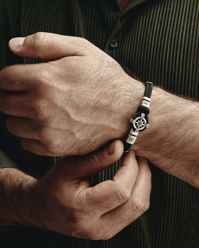 Silverarmband WIND ROSE – produktbild 2
