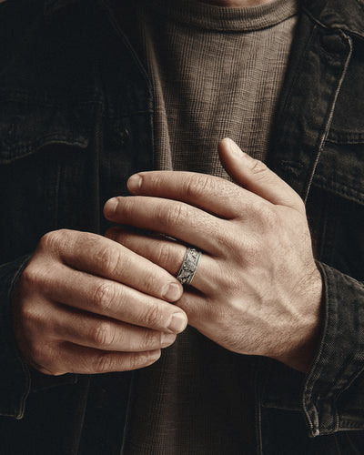 Bague en argent SAINT MICHEL — vue 2