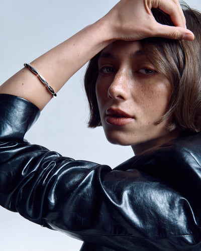 Silver bracelet IMPULSE