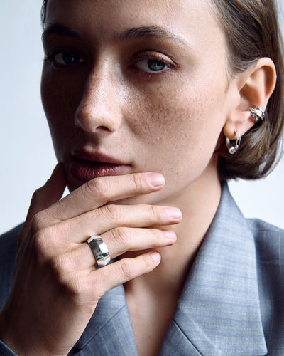 Bague en argent LUMINEUX — vue 2