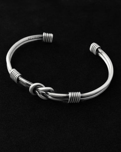 Brazalete de plata NODUS — imagen de producto 3