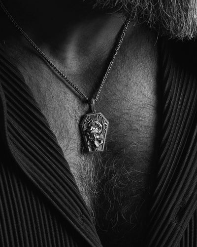 Colgante de plata MEMENTO MORI — imagen de producto 2