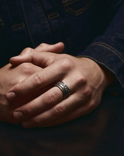 Anillo de plata THE LAST SUPPER — imagen de producto 2