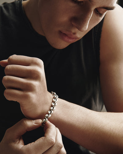Pulsera de plata MACHT — imagen de producto 2
