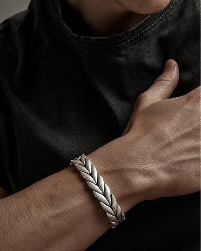 Pulsera de plata TRITICUM — imagen principal