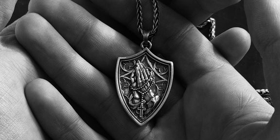 Men's Christian Pendants & Necklaces