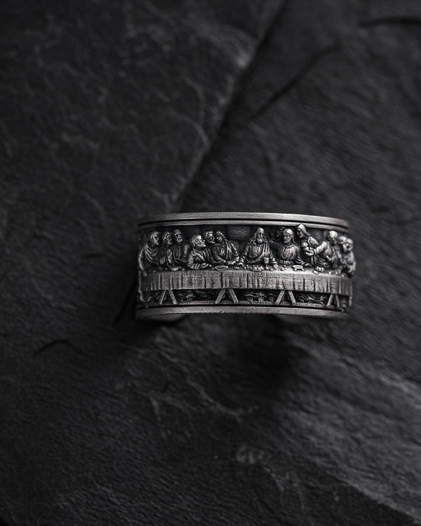 Silver ring THE LAST SUPPER