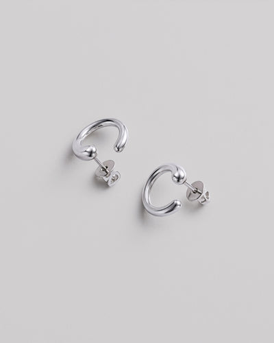 Silberne Ohrstecker ARC