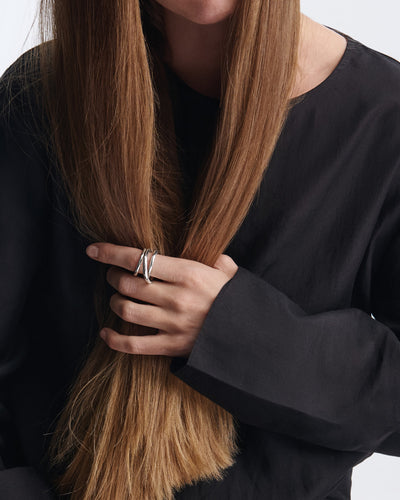 Silver ring BALANCE