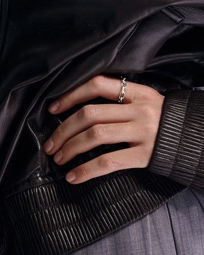 Silver ring CHAIN