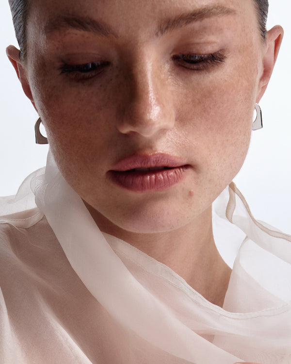 Silver earrings SUEÑO
