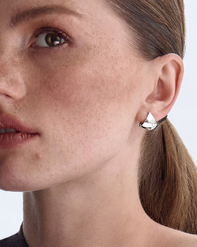 Silver earrings ALLURE