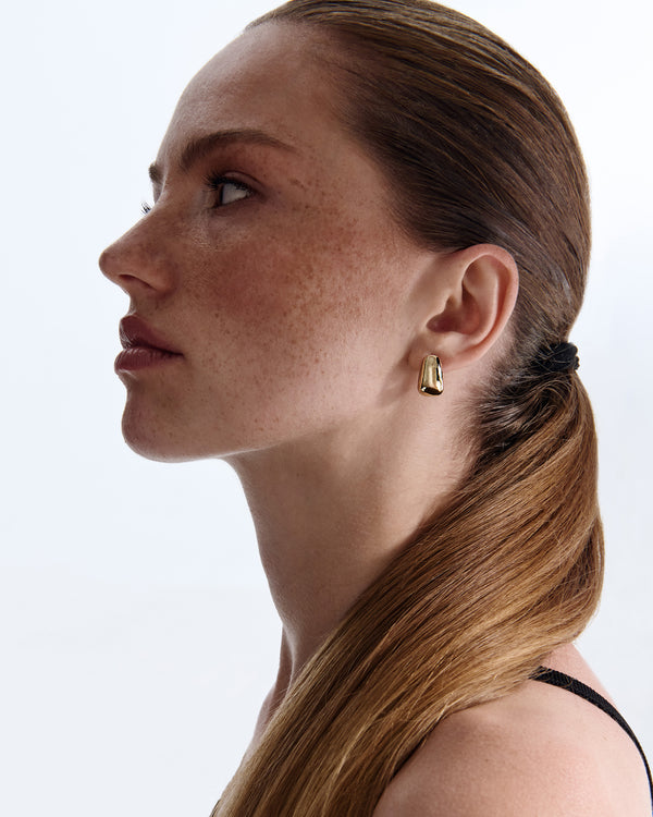 Earrings GOUTTE (14k yellow gold)