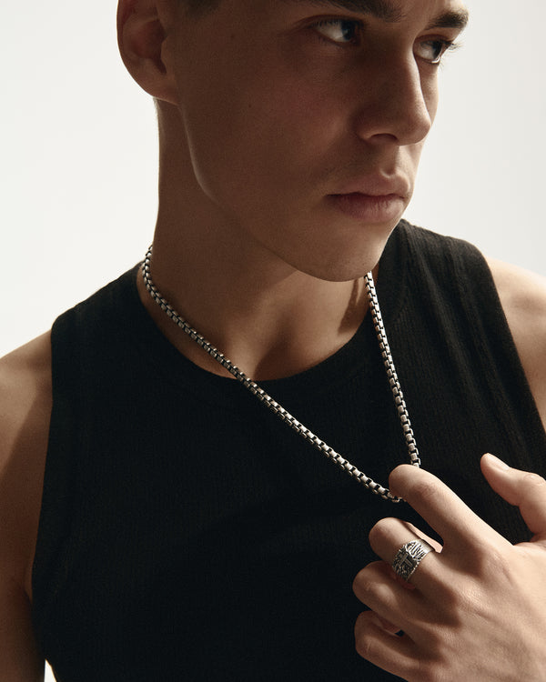 Silver ring IN FIDE