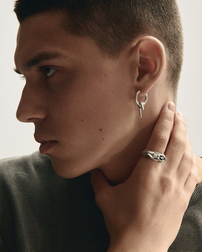 Silver ring TEMPTATION