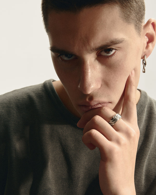 Bague en argent FOSS