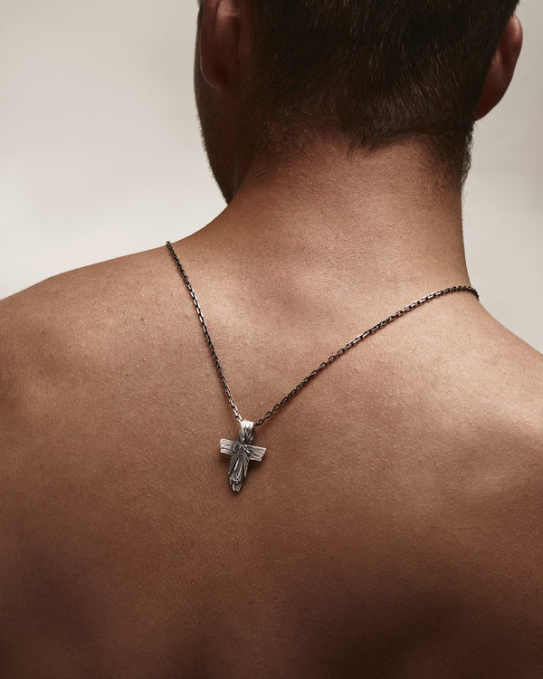 Silbernes Kreuz JESUS ​​CHRISTUS. VERGEBUNG