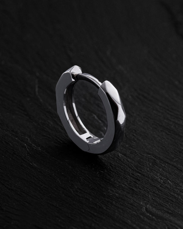 14k white gold single earring FLASH