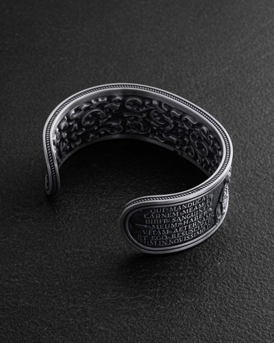 Silver bangle THE LAST SUPPER