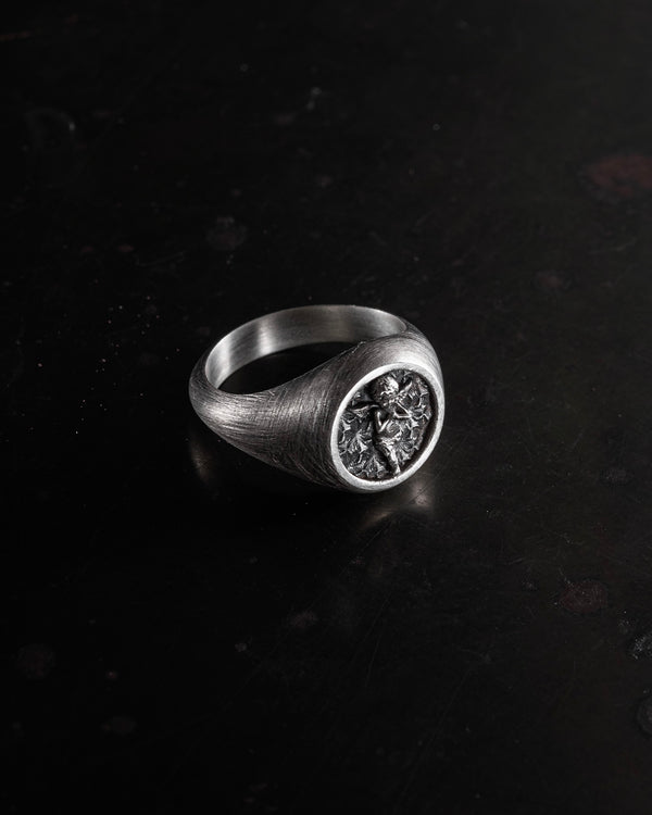 Silver ring ANGEL OF LIGHT