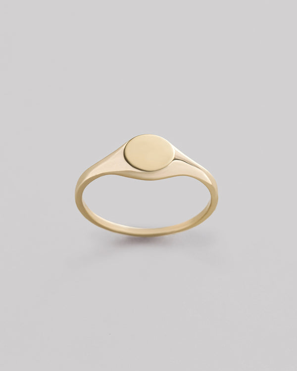 Ring BASIC (14k Gelbgold)