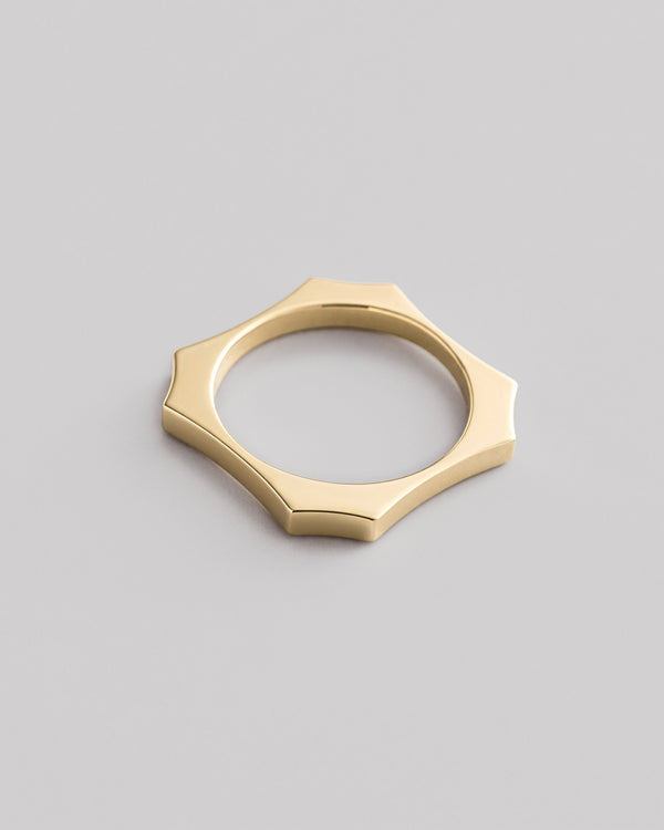 Ring RESOLVE (14k Gelbgold)