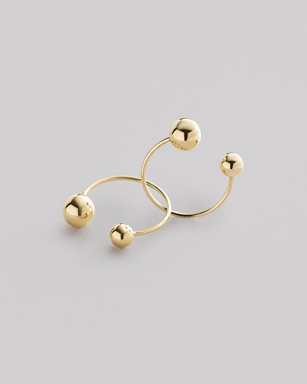 Orecchini BUBBLE (oro giallo 14k)