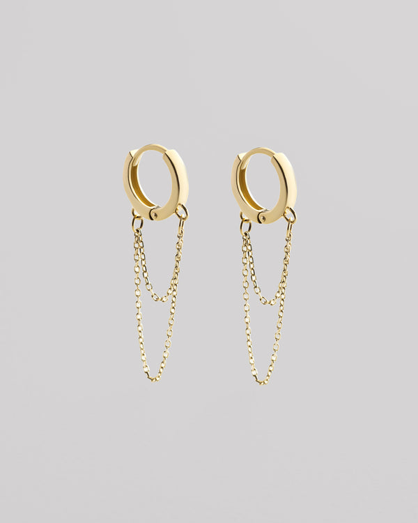 Ohrringe FLUSSO (14k Gelbgold)