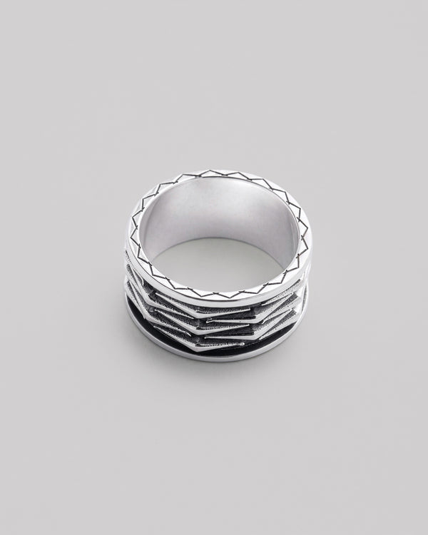 Silver ring ENDLESS