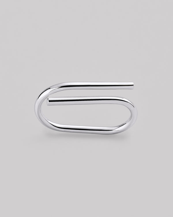 Silver ring MAGNETIC (two-finger)