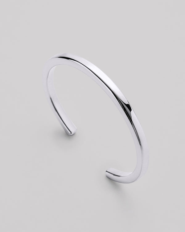 Silver bangle SINCERA