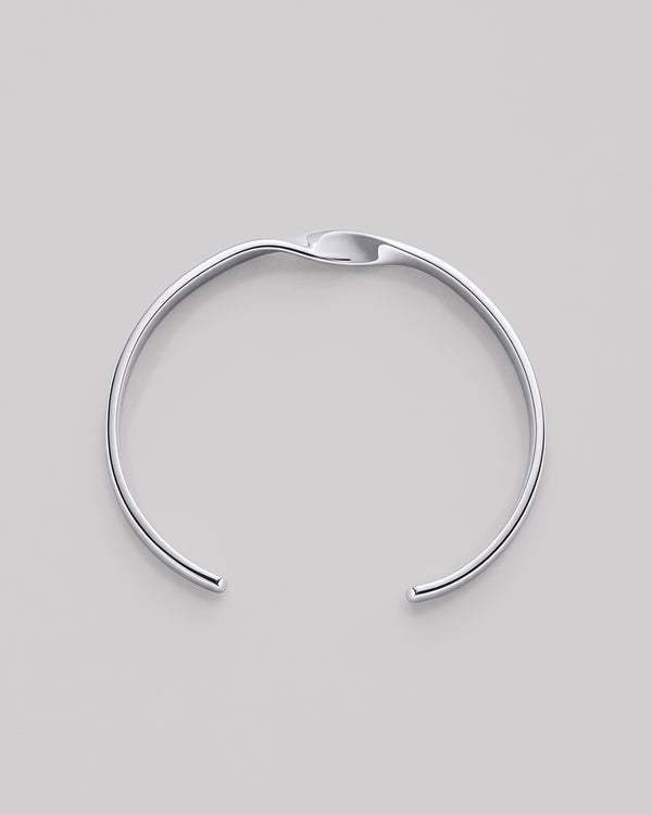 Silver bangle SERENE