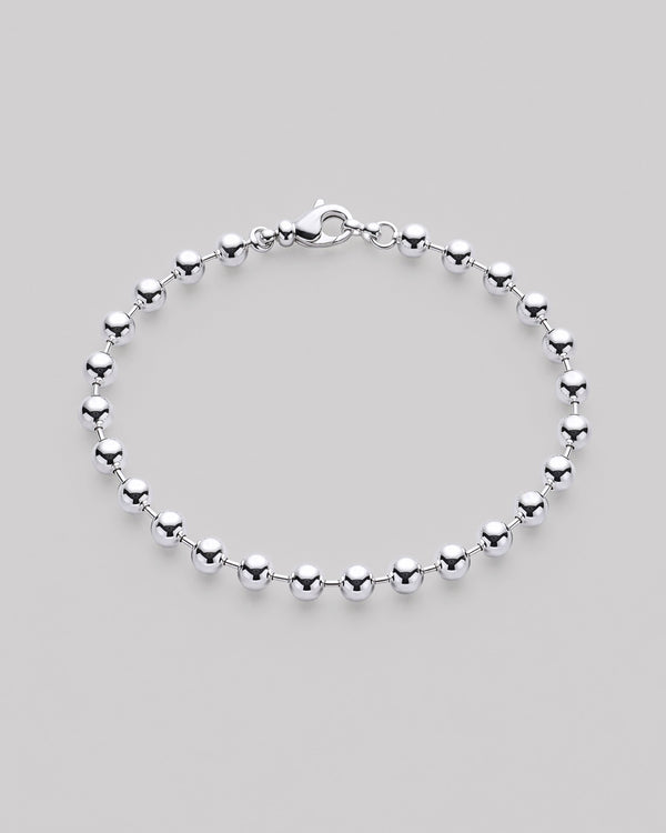 Silver necklace BUBBLE
