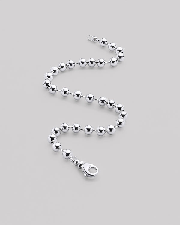 Silver necklace BUBBLE