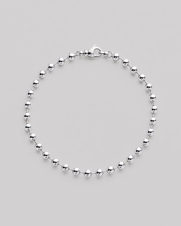 Silver necklace BUBBLE