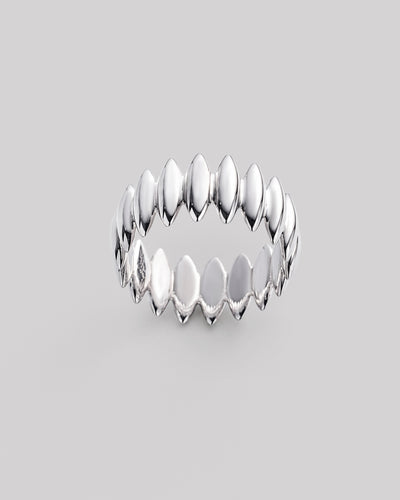Silver ring INDOMITA